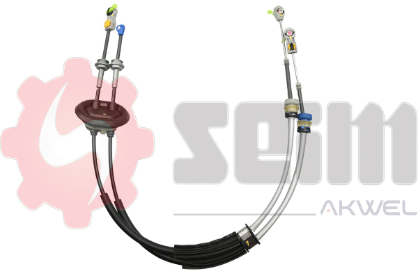 Commandes de boîte à vitesse manuelle 555650
