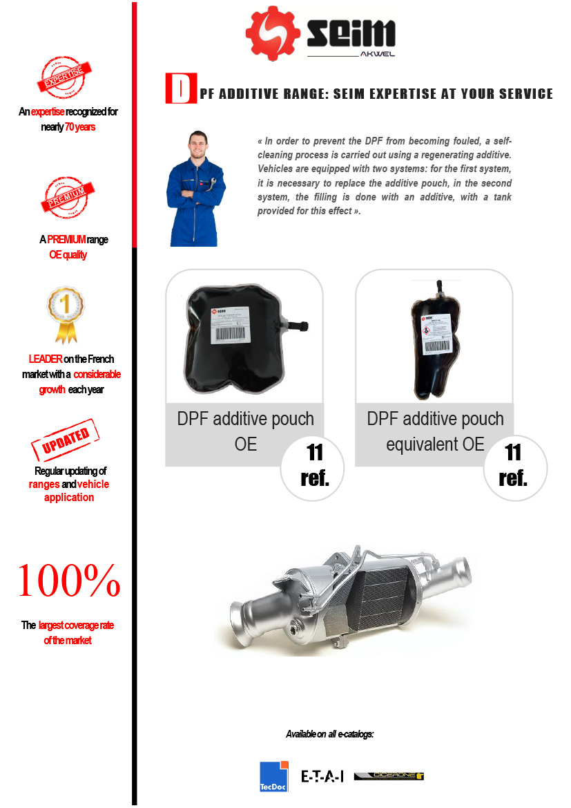 bolsa de aditivo DPF